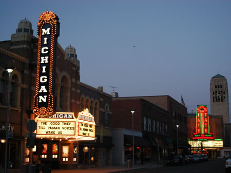 Michigan Theatre - 2004 Night Shot